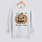 Cute Patchwork Pumpkin Sweatshirt