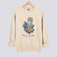 Cute Patchwork Ghost Sweatshirt