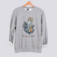 Cute Patchwork Ghost Sweatshirt