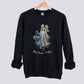 Cute Patchwork Ghost Sweatshirt