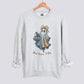 Cute Patchwork Ghost Sweatshirt