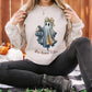 Cute Patchwork Ghost Sweatshirt