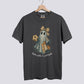 Retro Patchwork Ghost Soccer Comfort Colors Tee