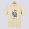 Cute Patchwork Ghost Comfort Colors Tee - Ivory