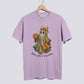 Retro Patchwork Ghost Basketball Comfort Colors Tee