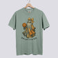 Retro Patchwork Ghost Basketball Comfort Colors Tee