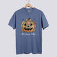 Cute Patchwork Pumpkin Comfort Colors Tee