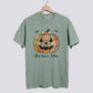 Cute Patchwork Pumpkin Comfort Colors Tee