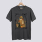 Cute Patchwork Ghost and Cat Comfort Colors Tee