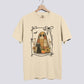 Cute Patchwork Ghost and Cat Comfort Colors Tee