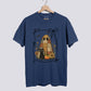 Cute Patchwork Ghost and Cat Comfort Colors Tee