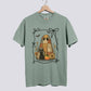Cute Patchwork Ghost and Cat Comfort Colors Tee