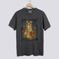 Cute Patchwork Ghost and Dog Comfort Colors Tee