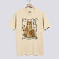 Cute Patchwork Ghost and Dog Comfort Colors Tee