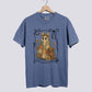 Cute Patchwork Ghost and Dog Comfort Colors Tee