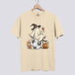 Retro Ghost Soccer Witch Comfort Colors Tee