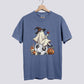Retro Ghost Soccer Witch Comfort Colors Tee
