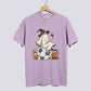Retro Ghost Soccer Witch Comfort Colors Tee