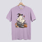 Retro Ghost Hockey Witch Comfort Colors Tee