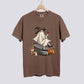 Retro Ghost Hockey Witch Comfort Colors Tee