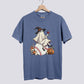 Retro Ghost Baseball Witch Comfort Colors Tee