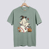 Retro Ghost Baseball Witch Comfort Colors Tee - Bay