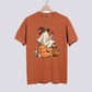 Retro Ghost Basketball Witch Comfort Colors Tee