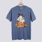 Retro Ghost Basketball Witch Comfort Colors Tee