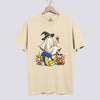 Retro Ghost Volleyball Witch Comfort Colors Tee - Ivory