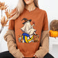 Retro Ghost Volleyball Witch Comfort Colors Tee
