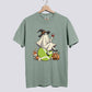 Retro Ghost Tennis Witch Comfort Colors Tee