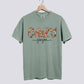 Comfort Colors Retro Patchwork Cozy Season Tee