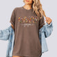 Comfort Colors Retro Patchwork Cozy Season Tee