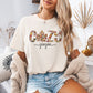 Comfort Colors Retro Patchwork Cozy Season Tee