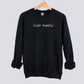 Minimalist 'Feelin’ Thankful' Sweatshirt