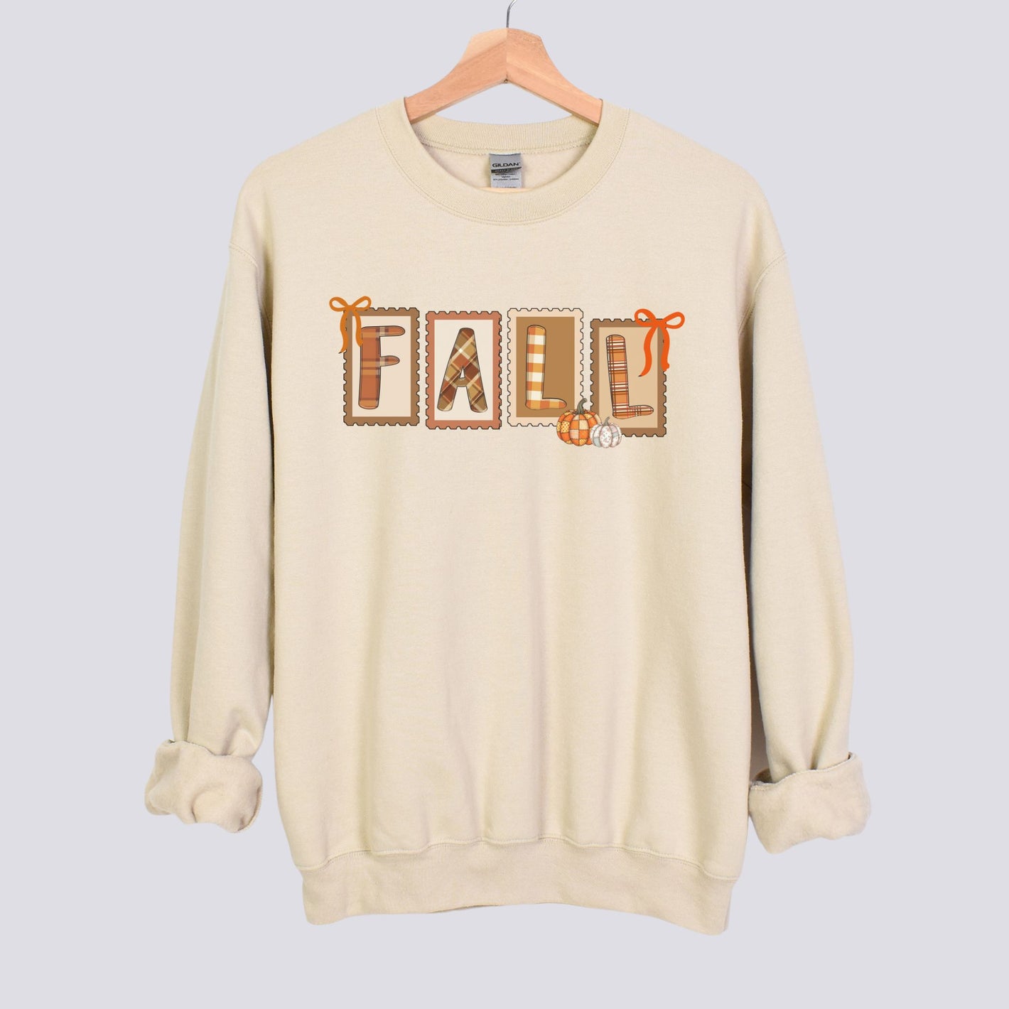 Retro Fall Stamps Sweatshirt