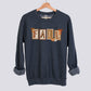 Retro Fall Stamps Sweatshirt