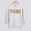Retro Fall Stamps Sweatshirt - Ash