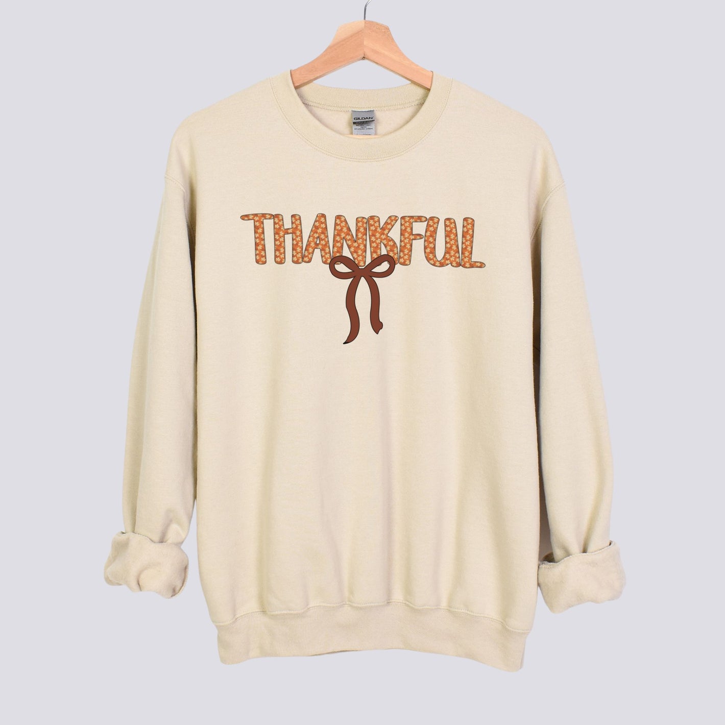 Thankful Bow Sweatshirt