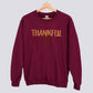 Thankful Bow Sweatshirt