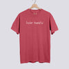 Minimalist Feelin’ Thankful Comfort Colors Tee - Crimson
